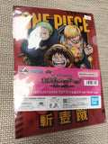 Pochette clear file One Piece Ichiban Kuji Bandai Namco + stickers, Luffy Zoro S