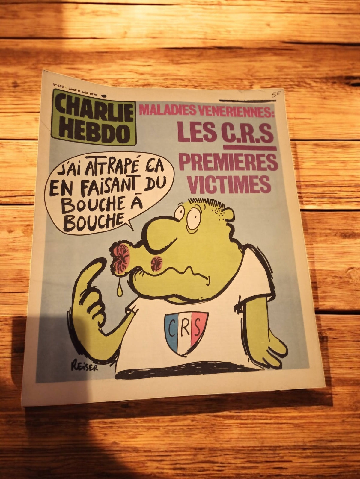 Magazine Charlie Hebdo années 1970 - Numéro Rare et Historique