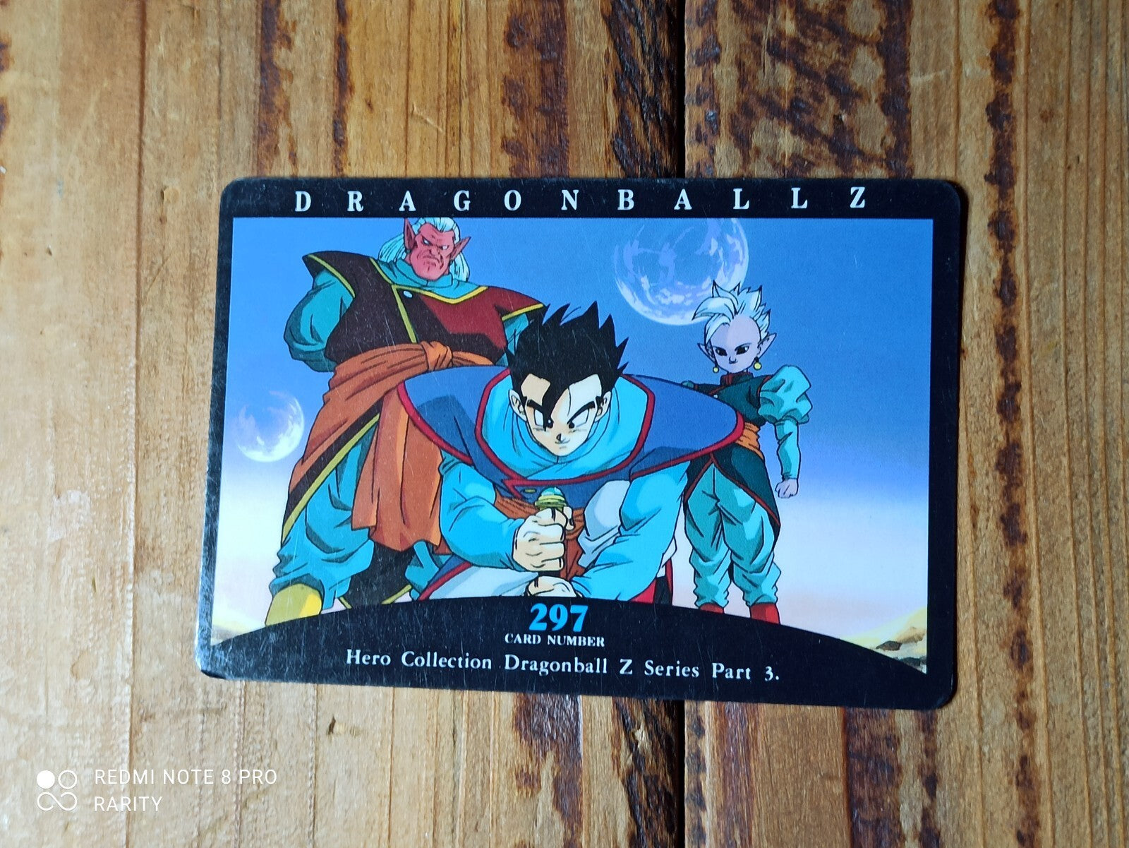 Carte Dragon Ball Z Hero Collection n°297 vintage Cardass Part 3 rare
