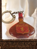 Porte-clés bouteille San Gill Armagnac vintage France publicitaire