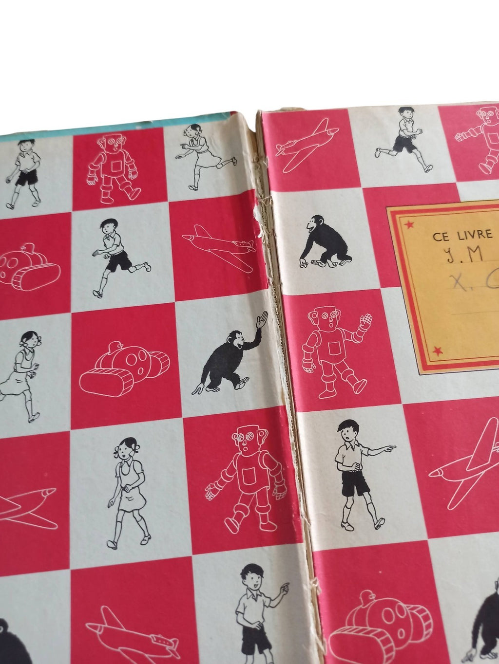Bande dessinée Le testament de M. Pump Hergé Casterman édition vintage rare