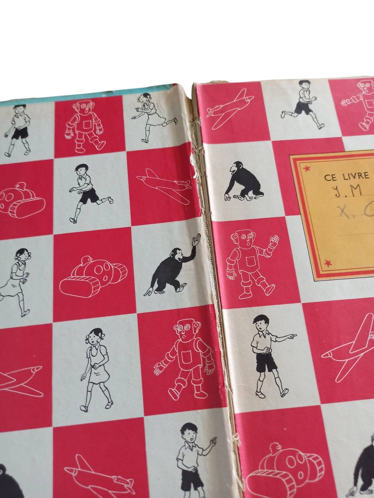 Bande dessinée Le testament de M. Pump Hergé Casterman édition vintage rare