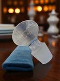 Ancien Bouchon de Carafe en Cristal Vintage