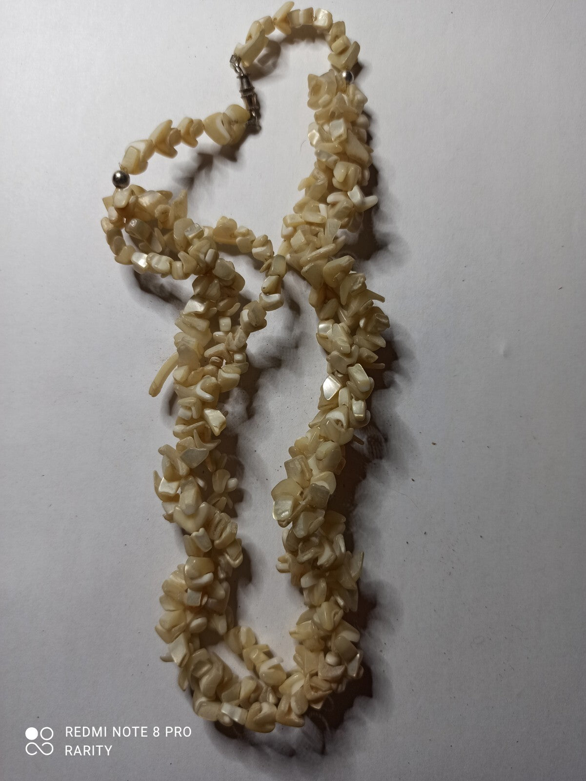 Collier perles nacre crème, bijou femme, éclat naturel élégant