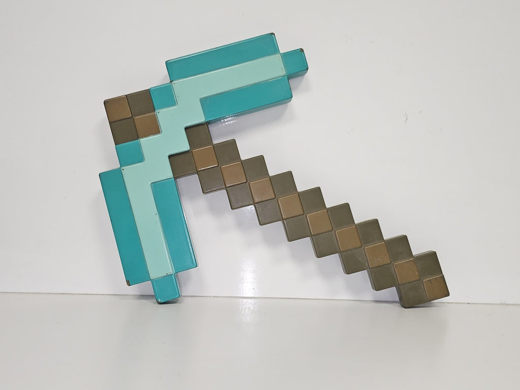Pioche Diamant Minecraft Cosplay Costume Accessoire Plastique Officiel Mojang