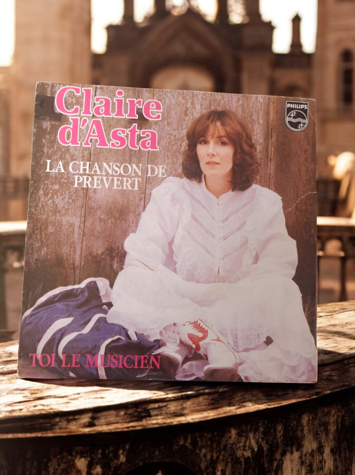 Vinyle 45 tours Claire d'Asta Philips – La chanson de Prévert, rare France