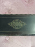 Boîte à bijoux ancienne Napoléon III noir ornement XIXe rétro vintage déco