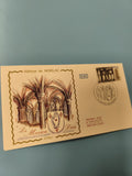 Enveloppe FDC Abbaye de Noirlac La Maison Dieu premier jour d?émission illustrée