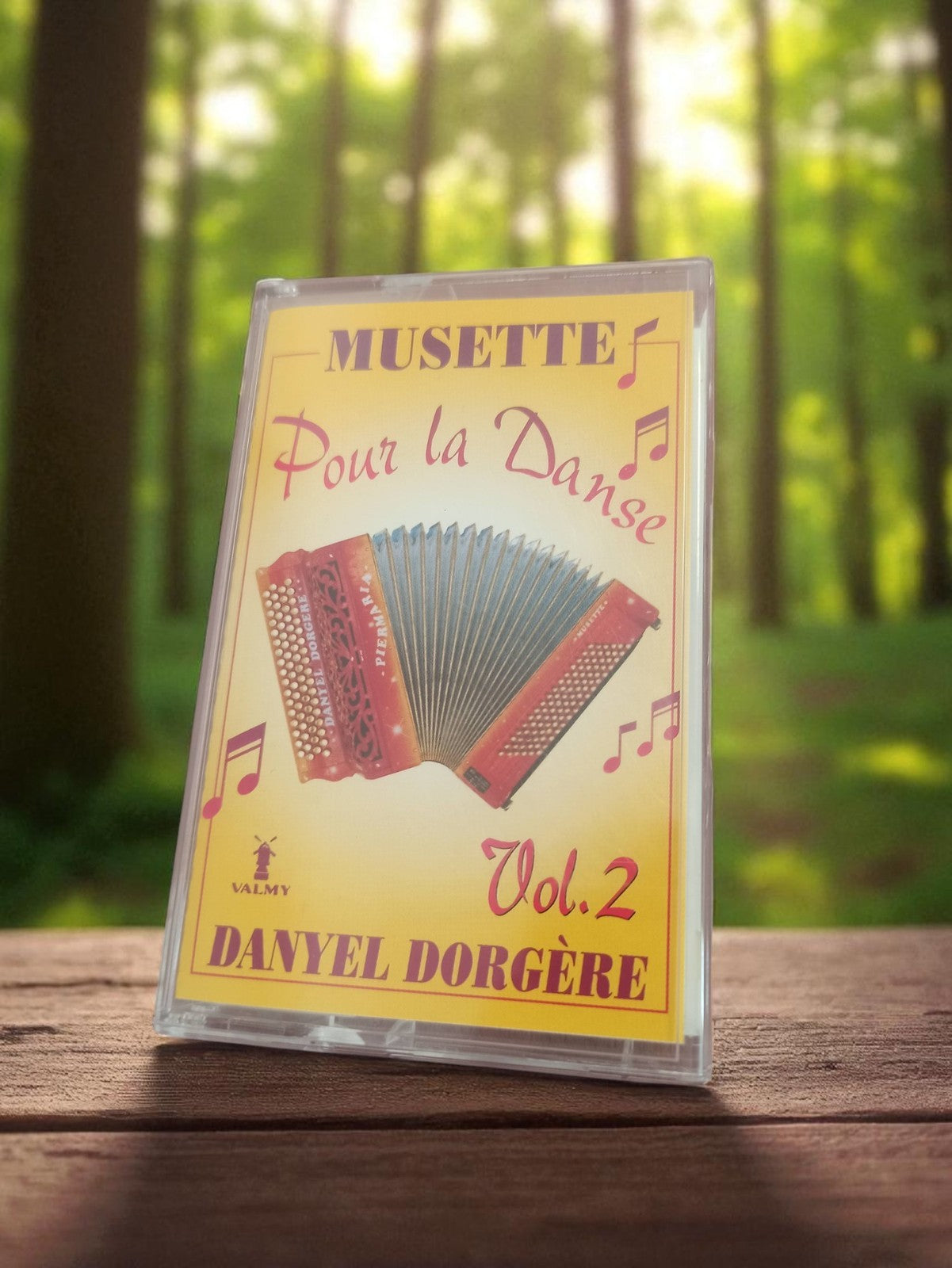 Cassette audio Musette ancienne Danyel Dorgère Vol.2 vintage rétro K7