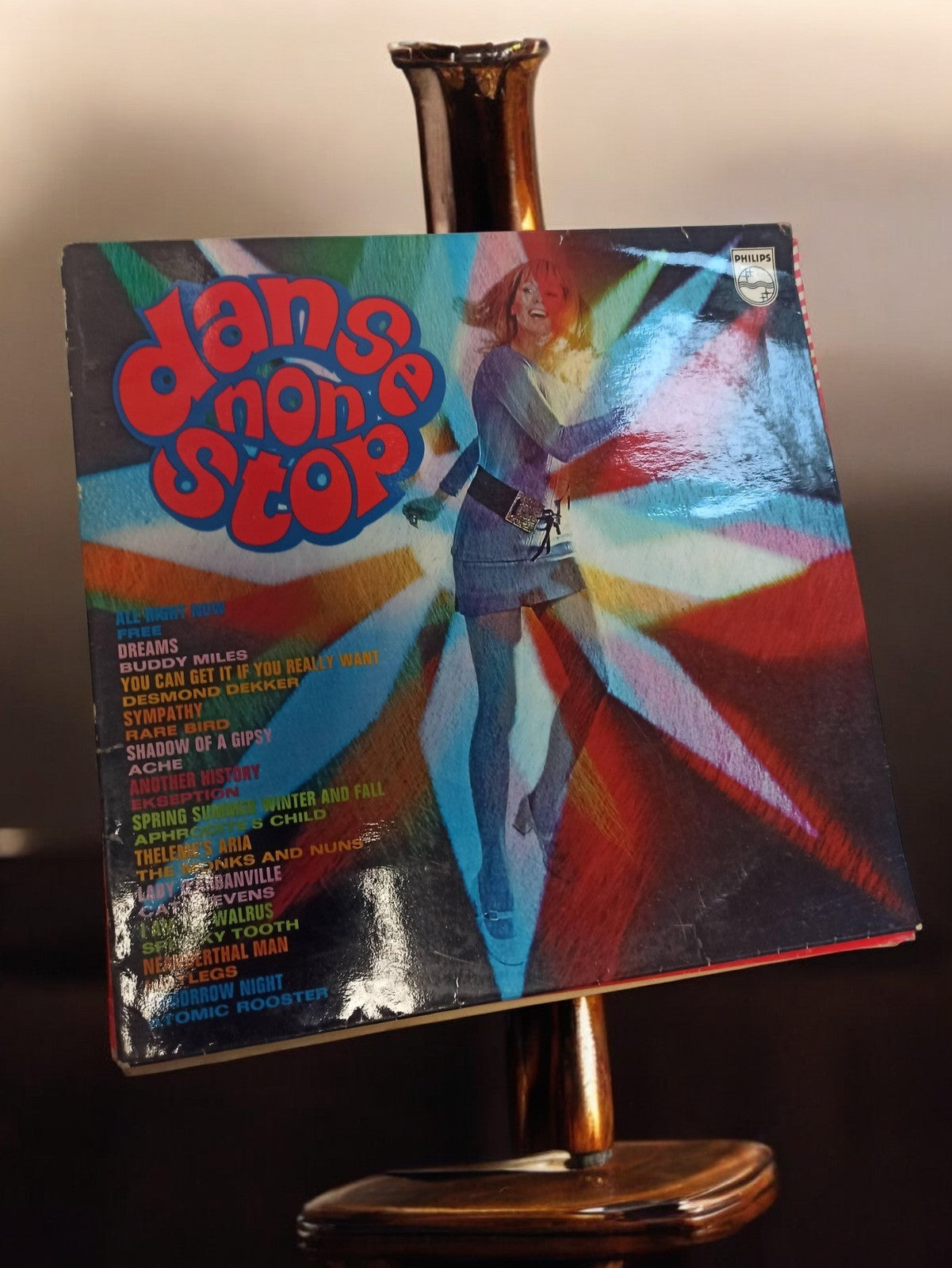 Vinyle 33 tours Danse Non Stop Philips vintage rétro années 70 LP occasion