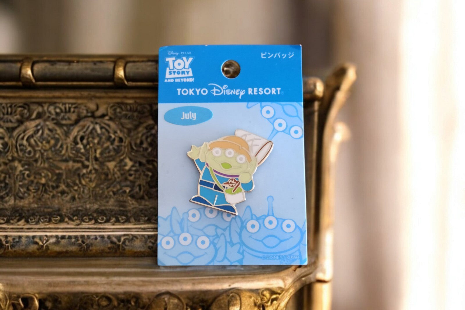 Pin's Toy Story Alien Tokyo Disneyland Disney Resort édition July rare