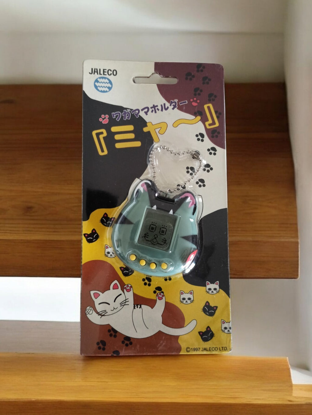 Jeu électronique vintage Jaleco Mya 1997 chat virtuel neuf Japan
