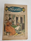 Ancien journal Lisette 1934, magazine illustré fillette, couverture couleur vint