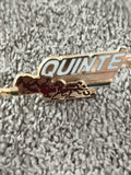 Pin's vintage QUINTE cheval hippisme émaillé doré ancien (Ref 10)