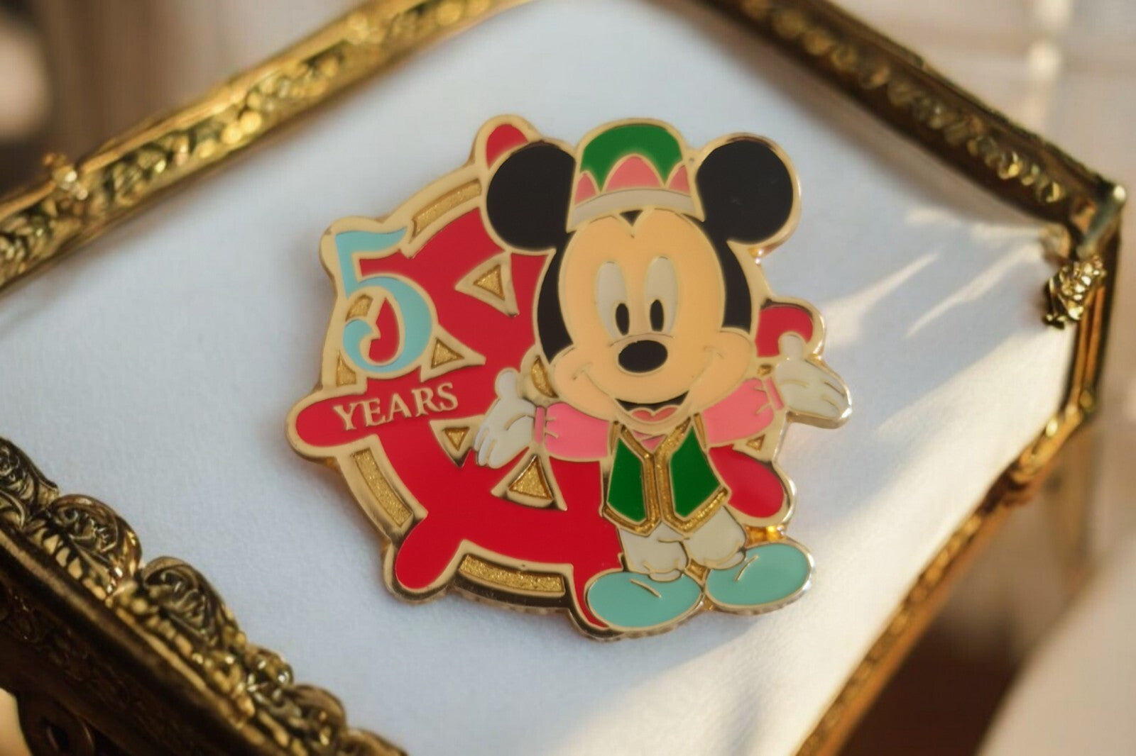 Pin's Disney Tokyo Disneyland 5 Years Mickey édition limitée vintage rare