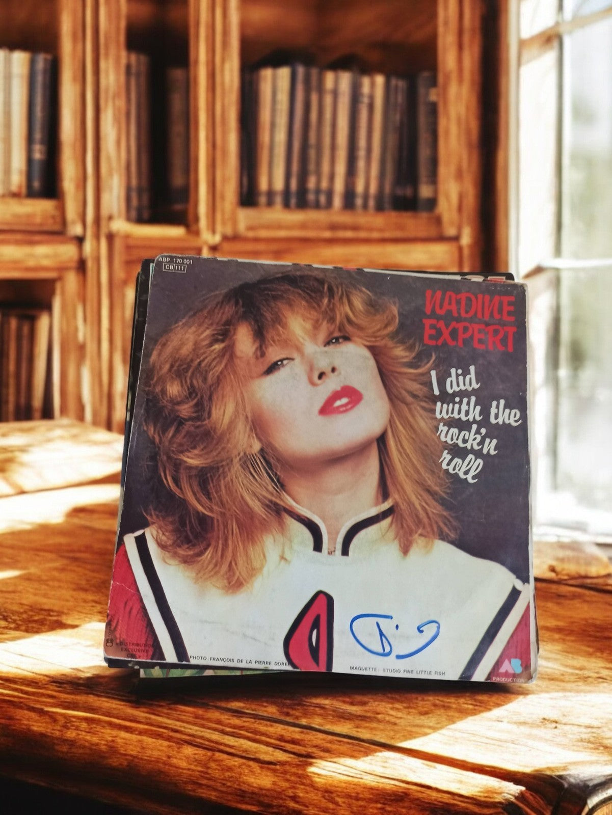 Disque vinyle 45 tours Nadine Expert vintage, I did with the rock'n roll, ancien