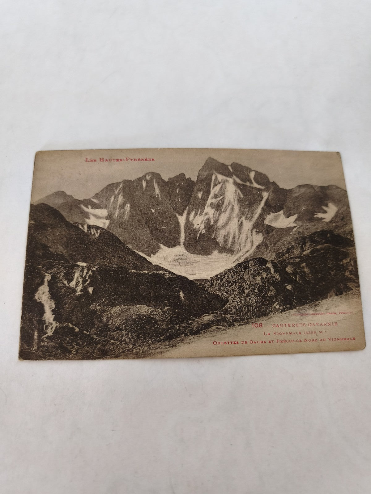 Carte postale ancienne vintage Hautes-Pyrénées collection rétro France