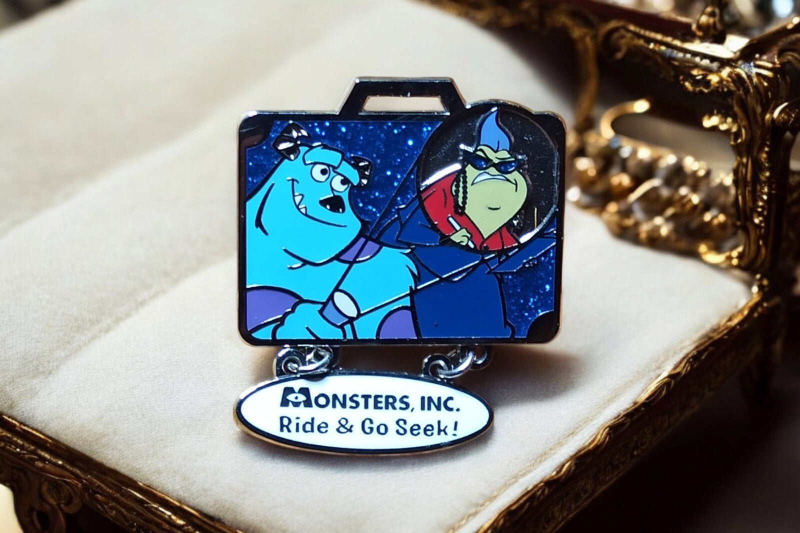 Pin's Monsters Inc Tokyo Disneyland Ride & Go Seek Disney rare