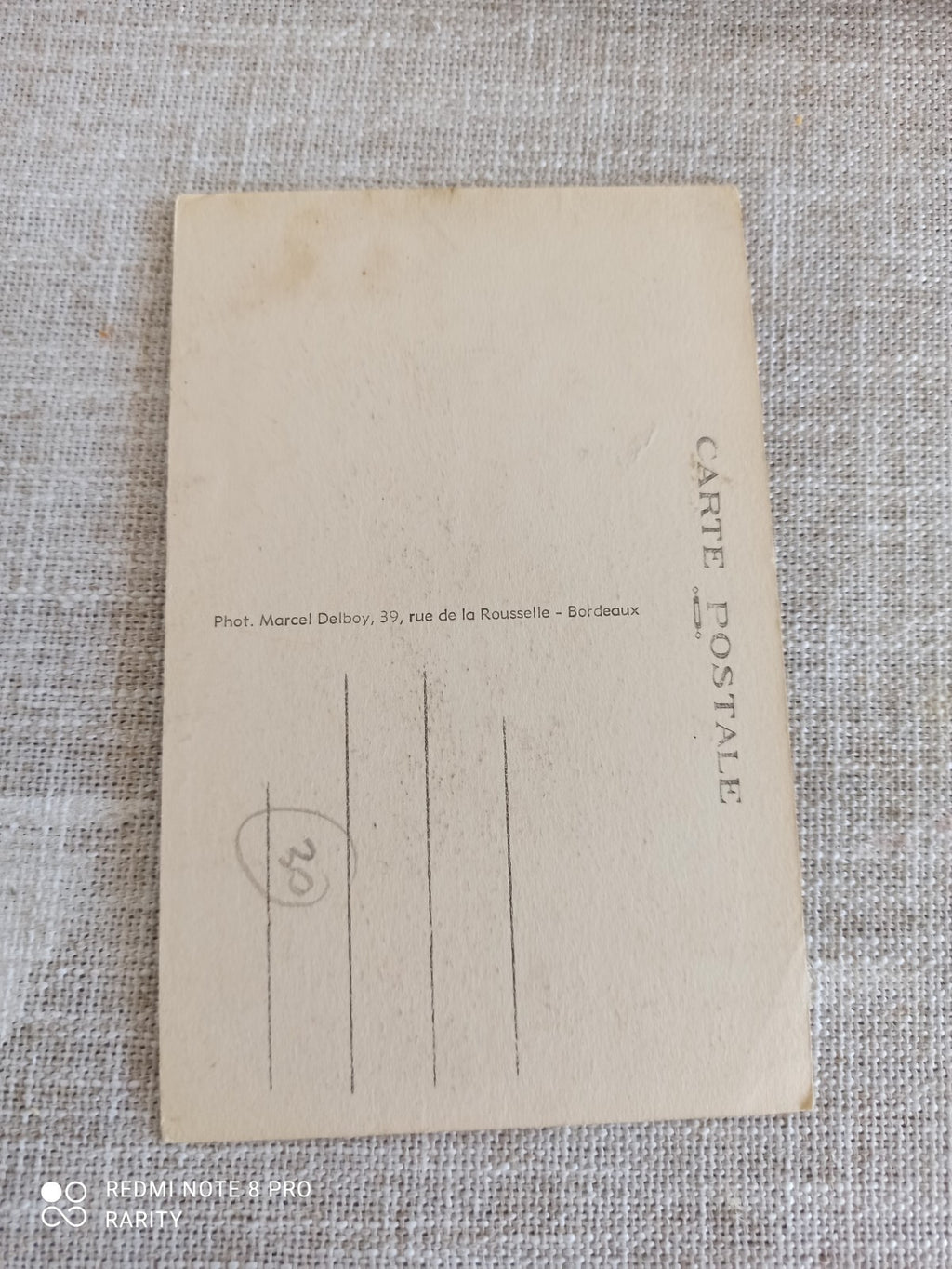 Carte postale ancienne paquebot ASIR Chargeurs Réunis marine commerce vintage