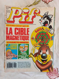 Magazine Pif n°969 vintage France 1986 gadget cible magnétique BD rétro