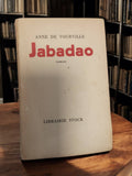 Livre ancien Jabadao Anne de Tourville Librairie Stock roman vintage rétro