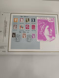Feuillet CEF philatélie Marianne Sabine 1979 timbres France oblitérés