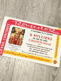 Ancienne publicité Rouge et Or concours jeunesse illustrée années 50 vintage