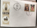Lettre premier jour FDC Vaduz 1968 timbres Liechtenstein philatélie
