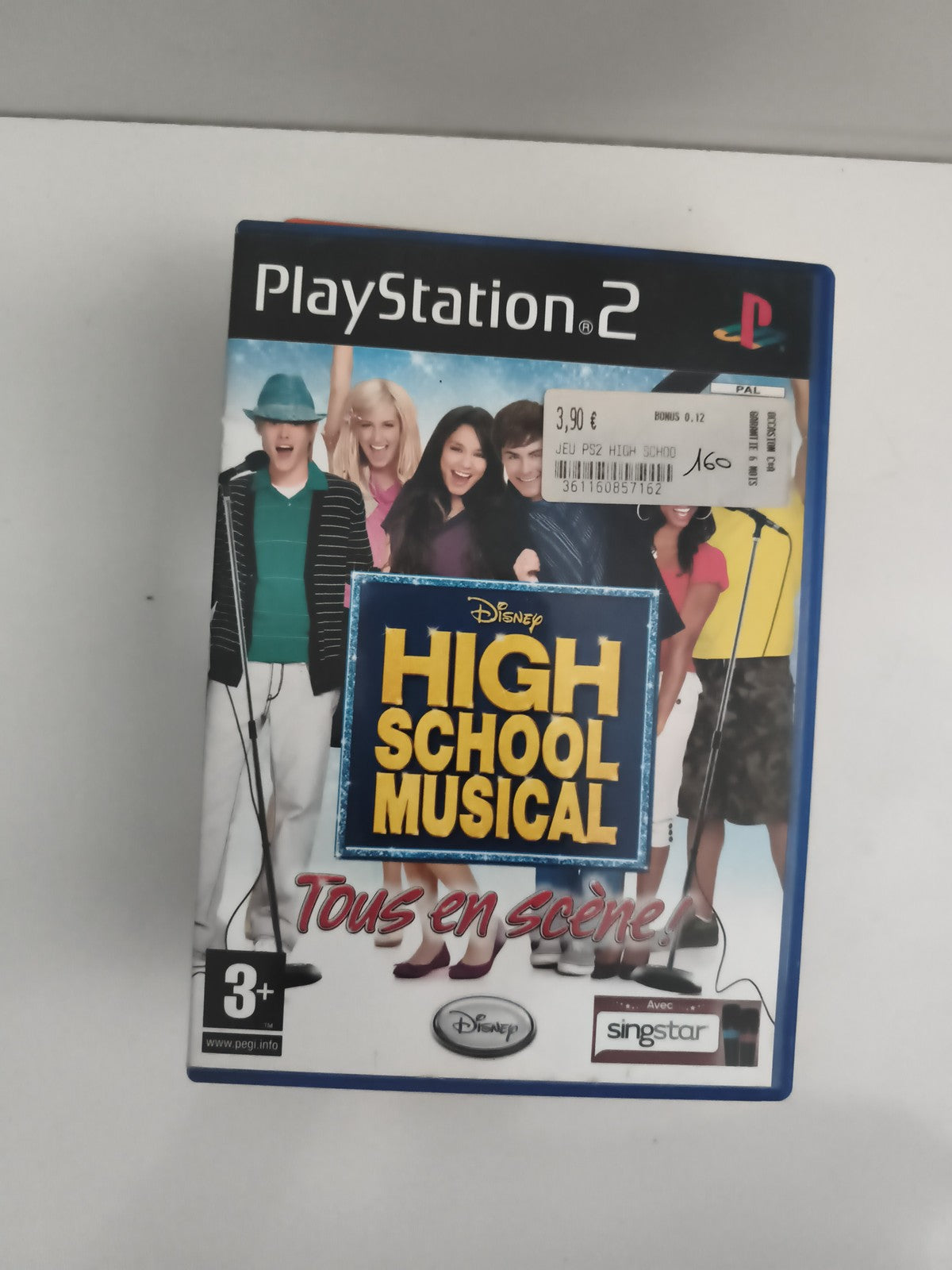 Jeu PlayStation 2 High School Musical Tous en scène Disney Singstar PS2