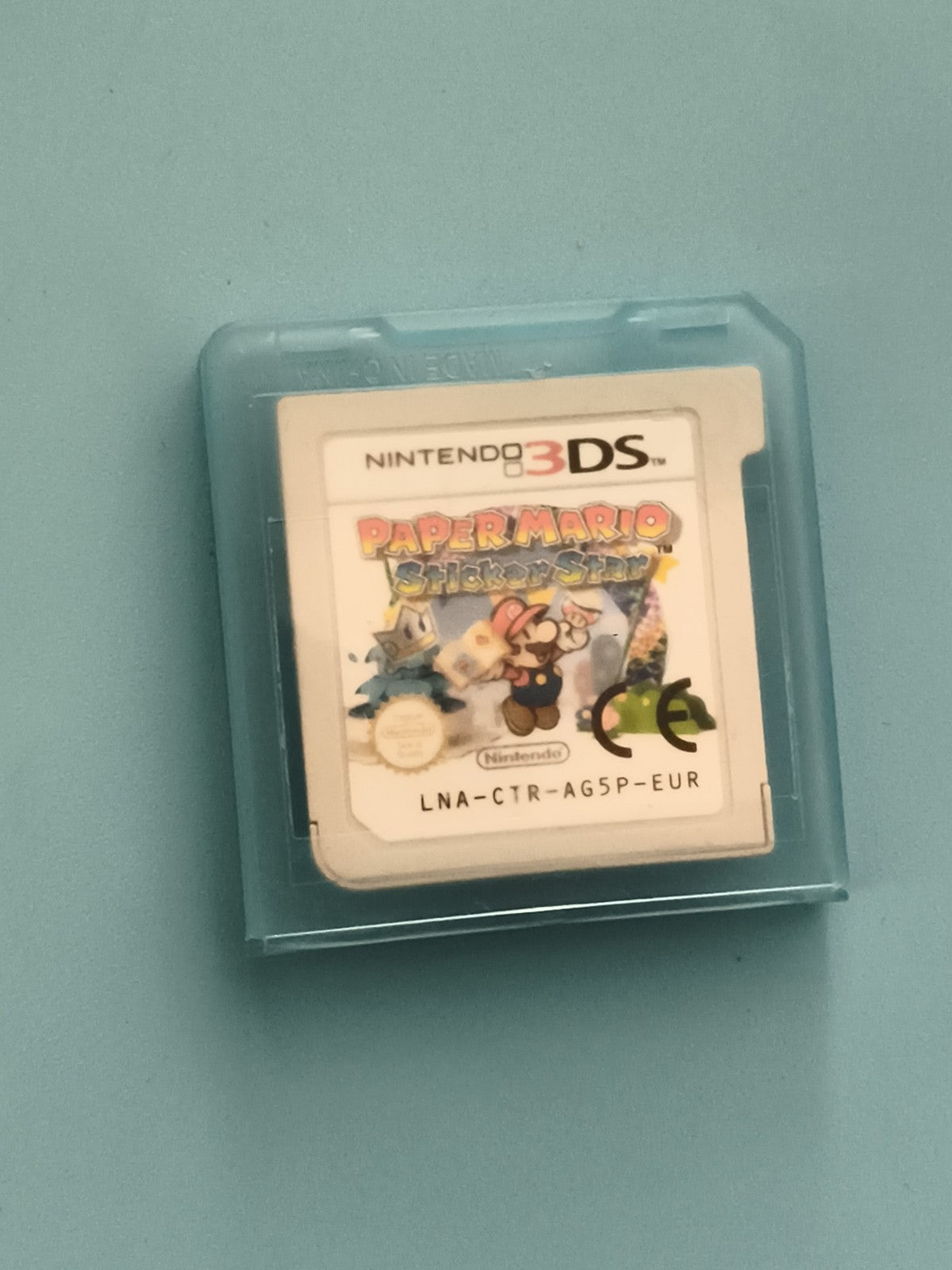 Cartouche Nintendo 3DS Paper Mario Sticker Star jeu original EUR