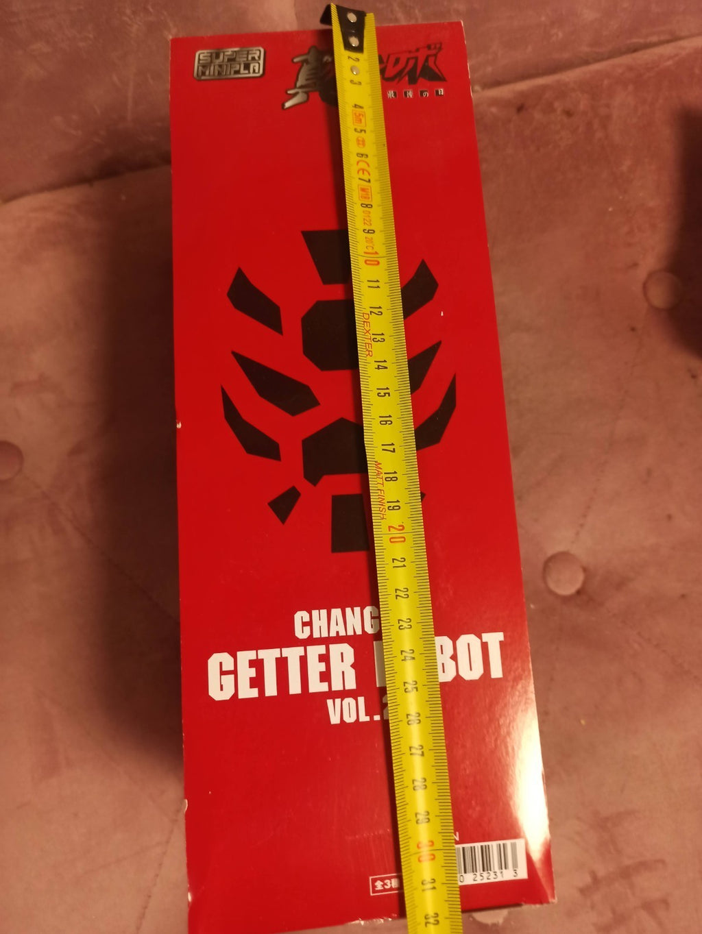 Bandai Getter Robot Armageddon Vol.2 Super Mini-Pla, boîte rouge, d'occasion