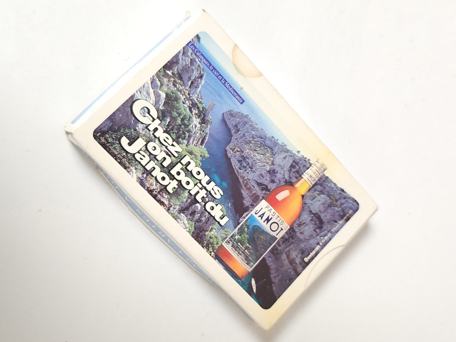 Jeu de cartes rétro ancien Pastis Janot publicitaire collection bar bistrot