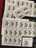 Timbres LITUANIE Lietuva neufs fleurs 200 300 botanique lot philatélie