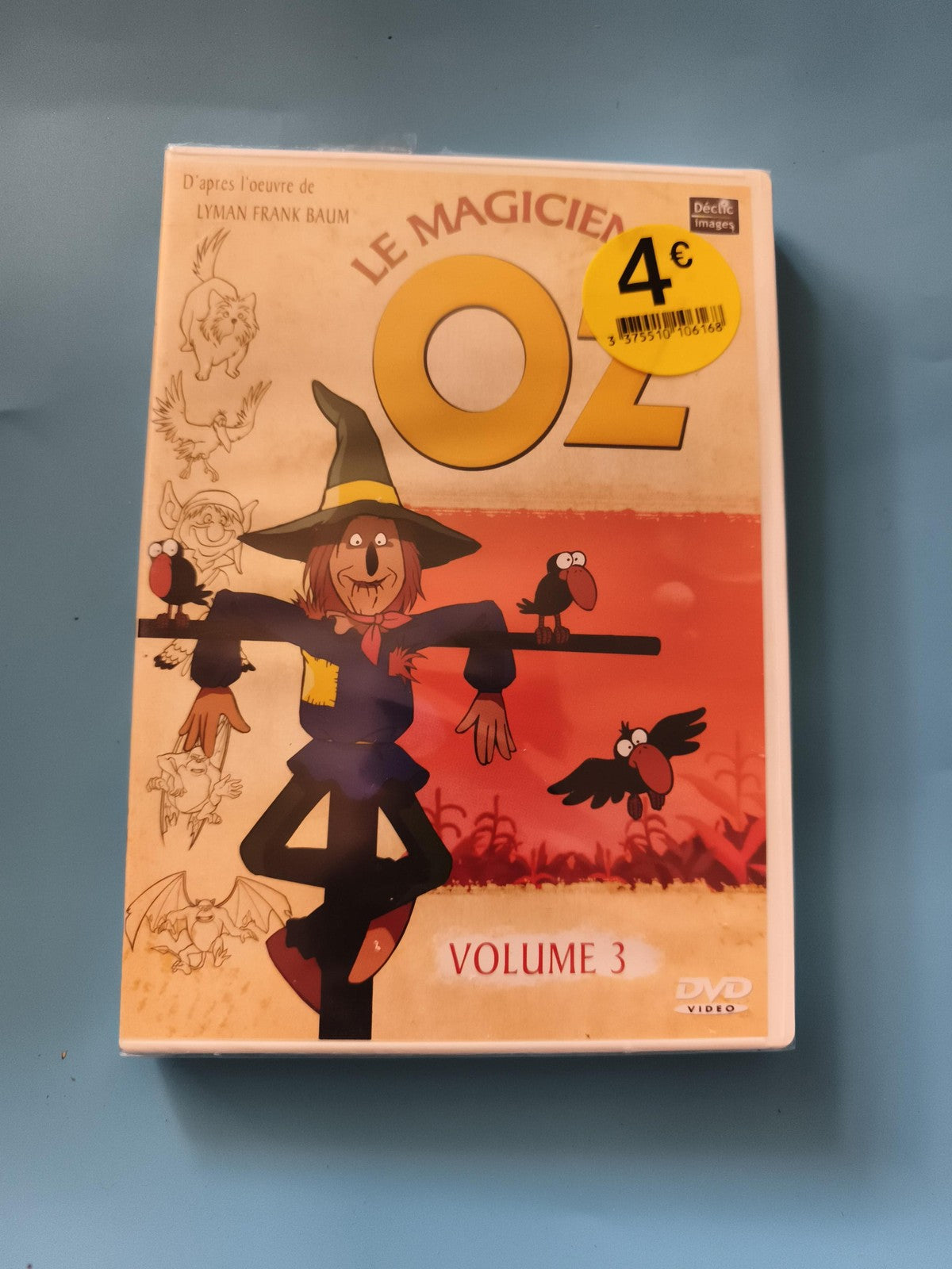 DVD Le Magicien d'Oz Volume 3 Déclic Images animation français