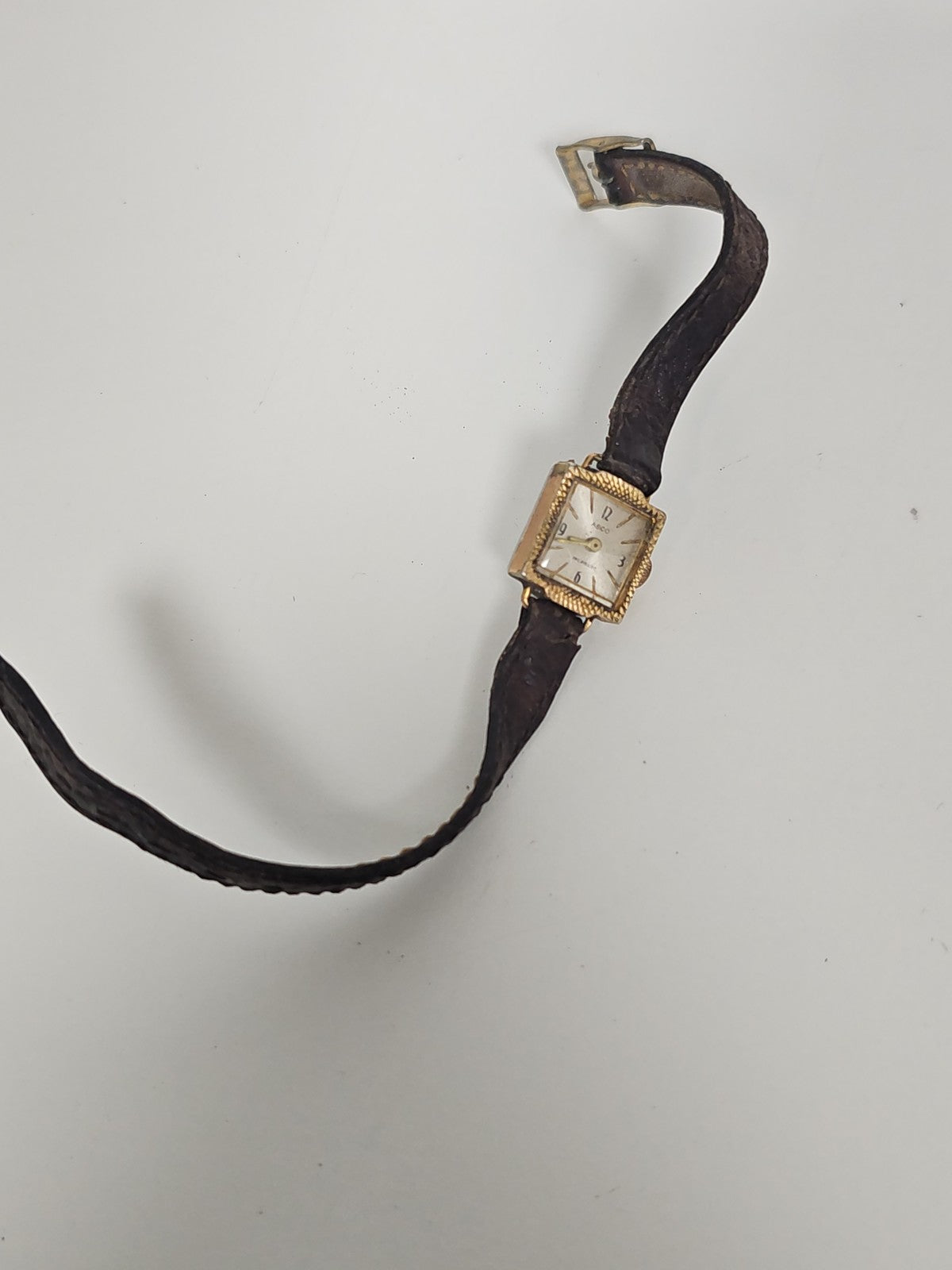 Montre ancienne femme Asco Incabloc à restaurer vintage rétro collection