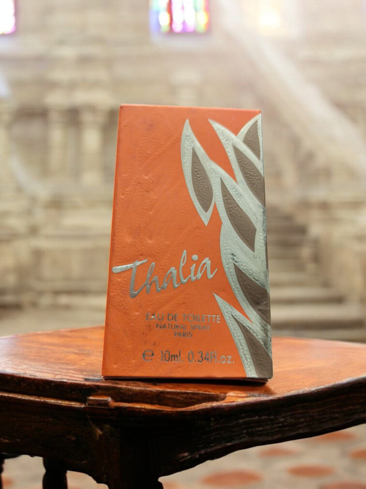 Miniature parfum Thalia eau de toilette vintage 10ml boîte orange Paris