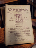 Revue universitaire ancienne Conférencia 1920 journal des Annales rétro vintage