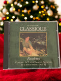 CD Brahms Concerto Piano N°2 Opus 83 Au Cœur du Classique classique