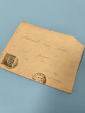 Ancienne enveloppe philatélie timbrée cachet postal collection vintage