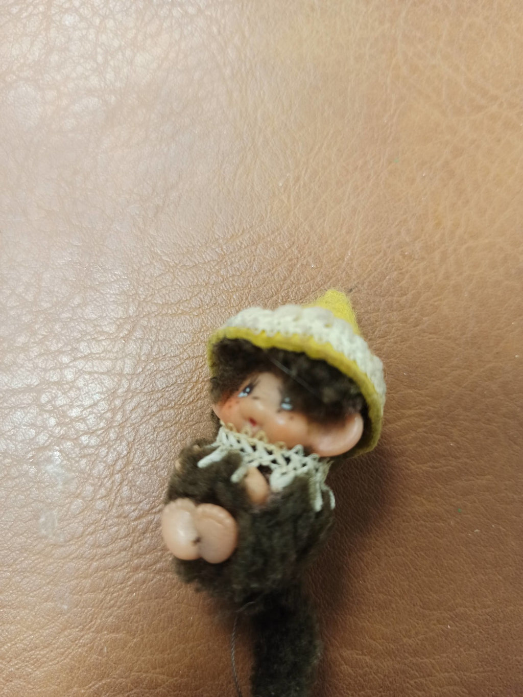 Figurine rétro Moncchicchi vintage, ancien jouet collection années 80, rare occa