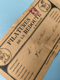 Ancienne enveloppe oblitérée Filatures La Redoute Roubaix début XXe philatélie