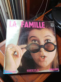 Disque vinyle 45 tours Sheila La Famille Philips vintage chanson française rétro