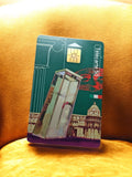 Télécarte 50 unités vintage Italie cabine, carte téléphonique rare puce