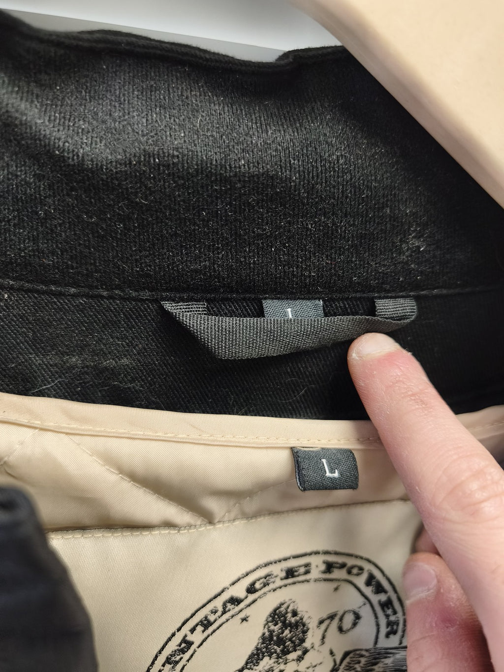 Blouson vintage homme Segura taille L ancien veste rétro collection motard
