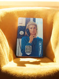 Télécarte 50 unités vintage puce photo femme téléphone carte téléphonique