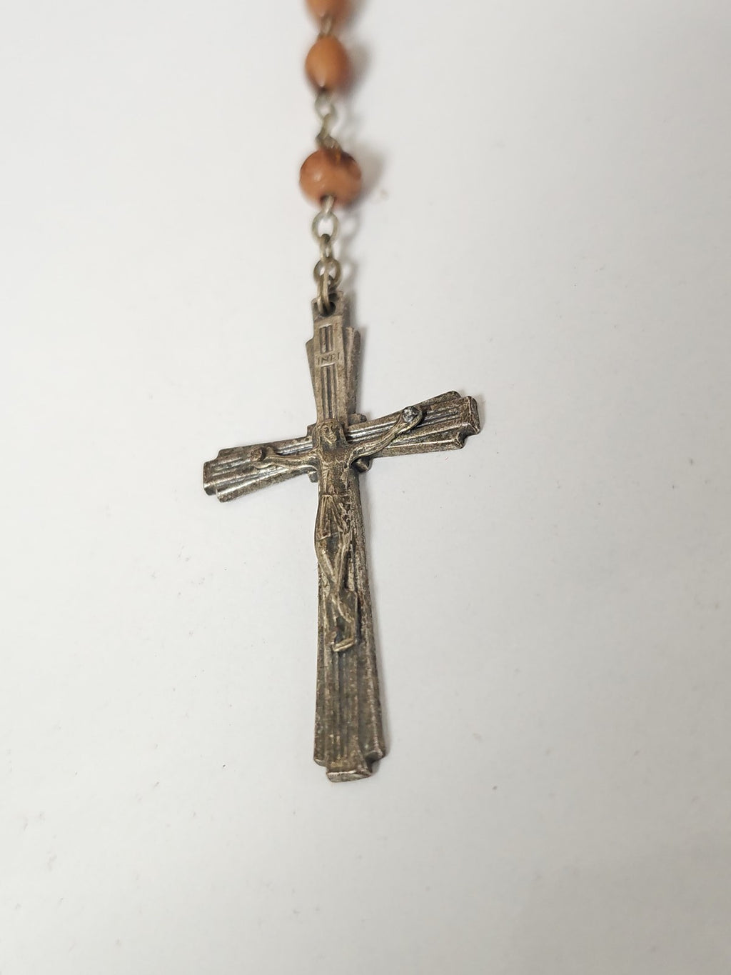 Chapelet catholique ancien vintage ? objet religieux rétro pour collectionneur