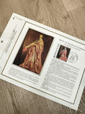 Lettre souvenir philatélique CEF Richelieu œuvre Philippe de Champaigne