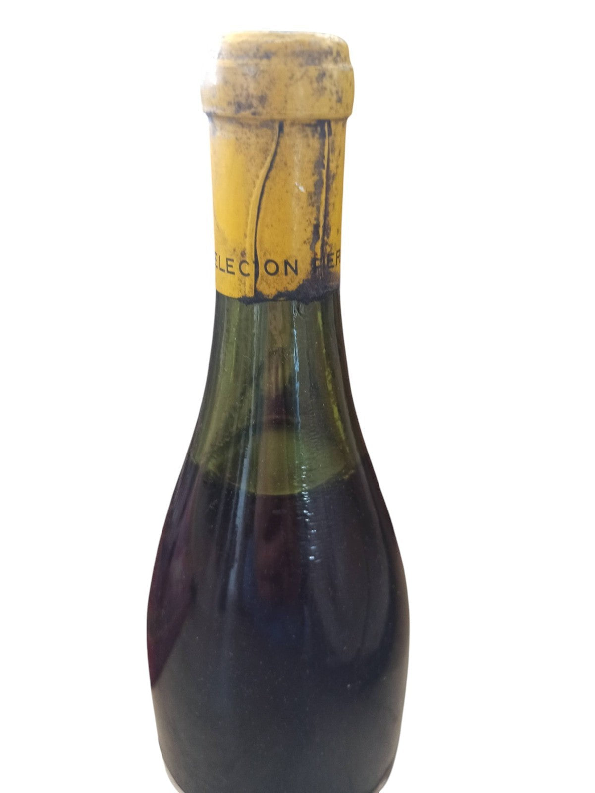 Bouteille vin Mâcon Villages ancienne étiquette vintage Bourgogne