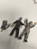 Mega Construx Lot de 3 figurines zombies miniatures jeu construction occasion
