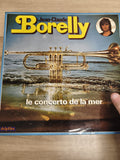 Vinyle 33T Jean-Claude Borelly Le Concerto de la Mer pochette trompette mer